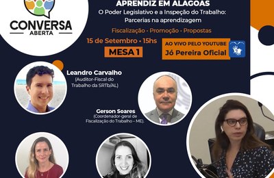 Deputada reúne Judiciário, MPT e CIEE para discutir novo panorama para o jovem aprendiz em Alagoas