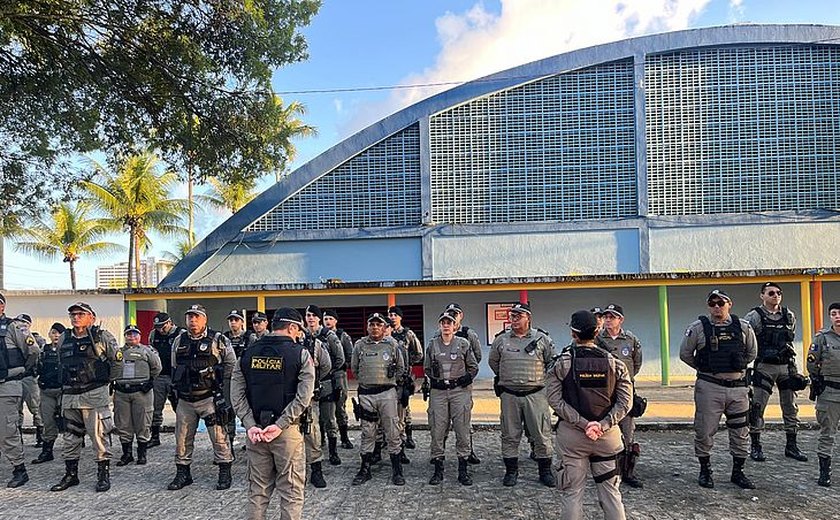 Mais de 500 policiais farão segurança durante provas do Enem em Alagoas