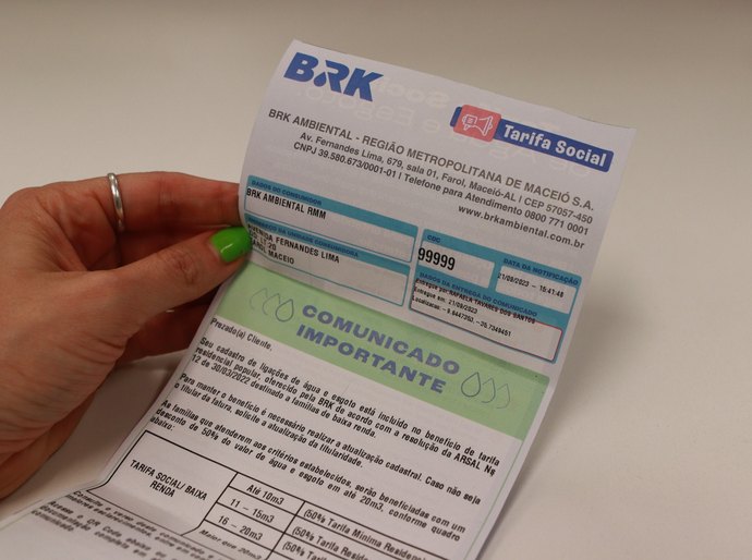Tarifa Social: BRK realiza mutirão em Pilar e garante desconto de 50% para clientes de baixa renda