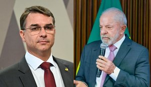 Flávio Bolsonaro acusa Lula montar de para disseminar "narrativas falsas" sobre ele
