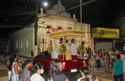 Comunidade Católica de Campo Alegre realizou mais uma celebração ao Dia de Corpus Christi  
