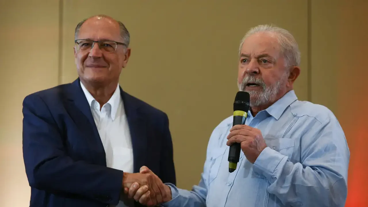 Lula e Alckmin