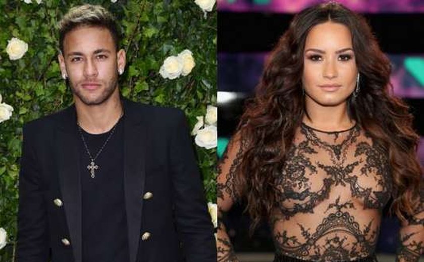 Neymar dá like e comenta em foto de Demi Lovato e fãs shippam: &#8216;NeyVato&#8217;