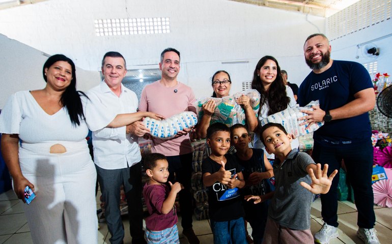 Alagoas Sem Fome beneficia mais de 300 famílias com doação de 2 toneladas de alimentos