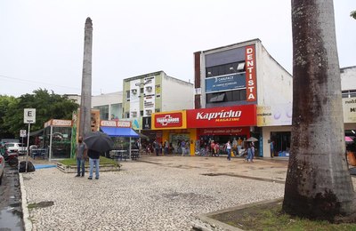 Reorganização do centro comercial de Arapiraca melhora fluxo e experiências de compra
