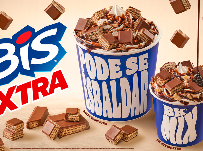 Burger King® e Bis® Xtra apresentam novas sobremesas aBISurdas