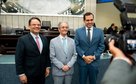 Governador em exercício vai à Assembleia Legislativa e ressalta maturidade dos poderes em Alagoas