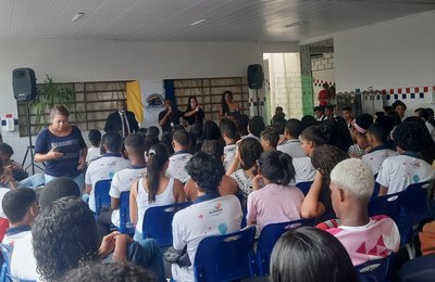 Projeto Pela Paz nas Escolas é realizado em Penedo pelo Ministério Público e Conselho Tutelar