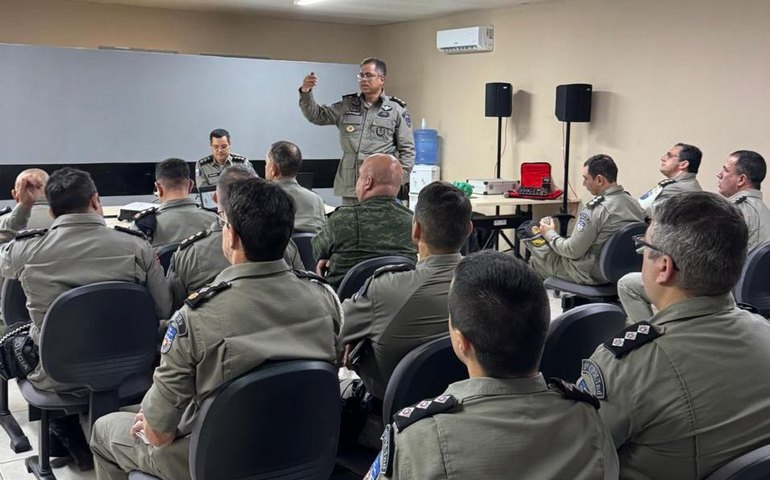 Comando da Região Metropolitana da PM traça estratégias em reunião de alinhamento operacional