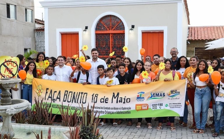 Prefeitura de Belo Monte promove caminhada em alusão à campanha Faça Bonito