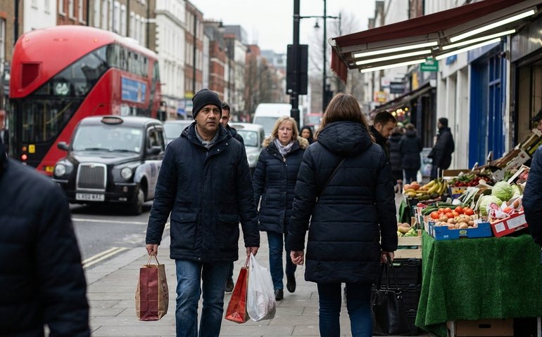 Inflação ao consumidor no Reino Unido desacelera para 3,2% em novembro