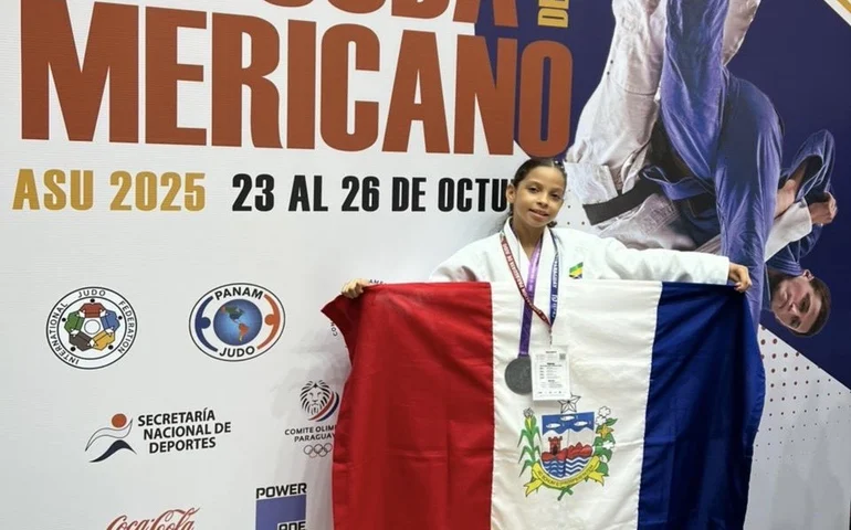 Atleta alagoana conquista prata no Sul-Americano de Judô com apoio da Selaj