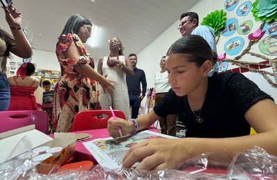 Representantes do MEC e da Undime conhecem funcionamento da educação integral em Penedo