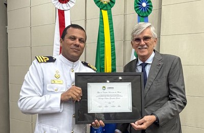 Comandante da Capitania dos Portos de Alagoas é homenageado com o título de Cidadão Honorário de Maceió