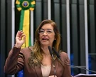 Senadora Dra. Eudócia voltou a defender a saída do secretário Gustavo Pontes após novas informações relacionadas à Operação Estágio IV. - Foto: Ton Molina/Agência Senado