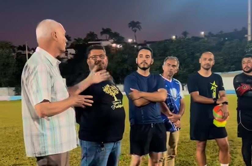 Tapete verde pronto para o futebol; Quebrangulo investe em irrigação no estádio municipal