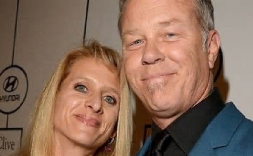 James Hetfield, do Metallica, acaba casamento de 25 anos com Francesca Tomasi