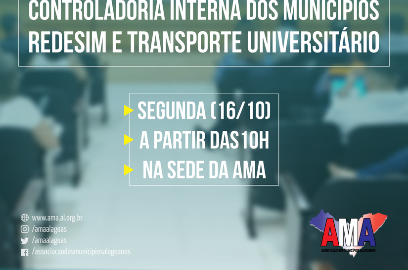 AMA discute controladoria interna, Redesim e Transporte Universitário na 2ª