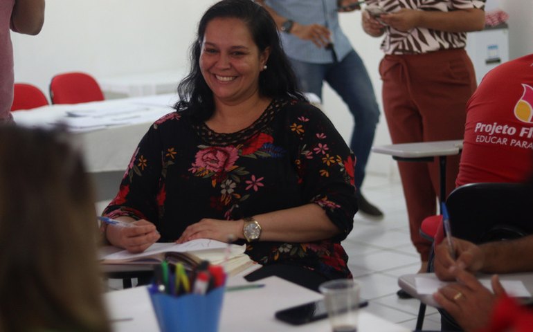 Professores de instituições parceiras participam de oficinas pedagógicas