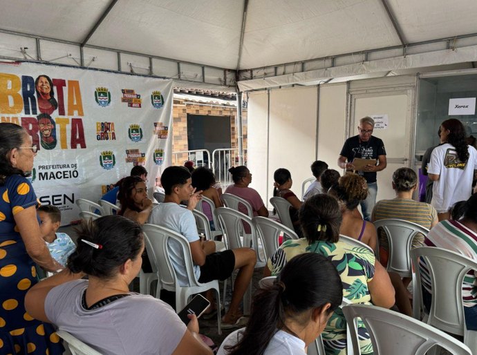 Brota na Grota oferece serviços gratuitos no Mercado da Produção na sexta-feira (4)