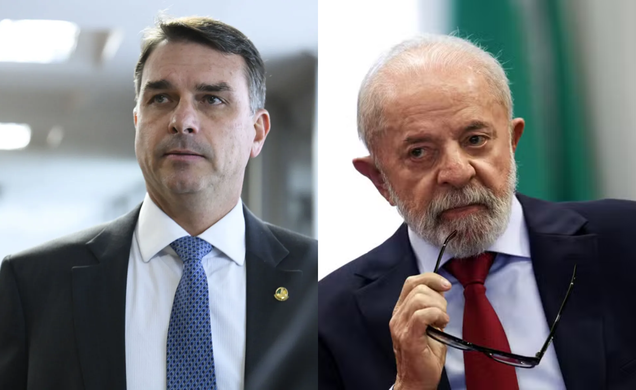 Flávio Bolsonaro e Lula são os favoritos às eleições