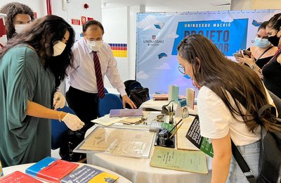 Centro de Cultura e Memória do TJAL expõe objetos históricos em feira cultural
