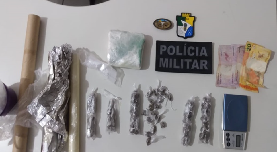 Homem suspeito de tráfico de drogas é preso em Canindé de São Francisco