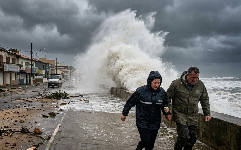 Ciclone e frente fria atingem parte do País; veja áreas afetadas