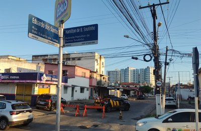 Jatiúca: via será interditada para serviços de saneamento a partir desta segunda