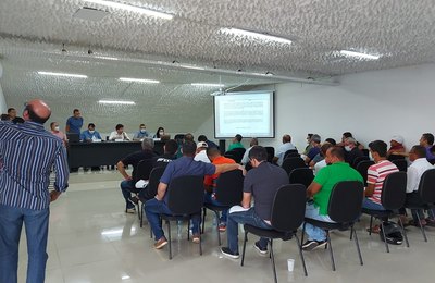 Dirigentes do Coruripe participaram da Assembleia Geral da Federação Alagoana