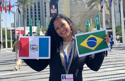 Estudante de Engenharia Ambiental representa Ufal na COP-28 em Dubai