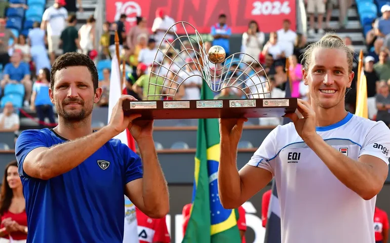 Rafael Matos conquista o primeiro título brasileiro em um Rio Open