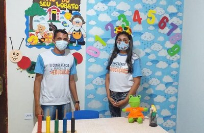 Educação de Olho D´água Grande cria espaço lúdico para auxiliar profissionais na gravação de conteúdo para alunos durante isolamento social