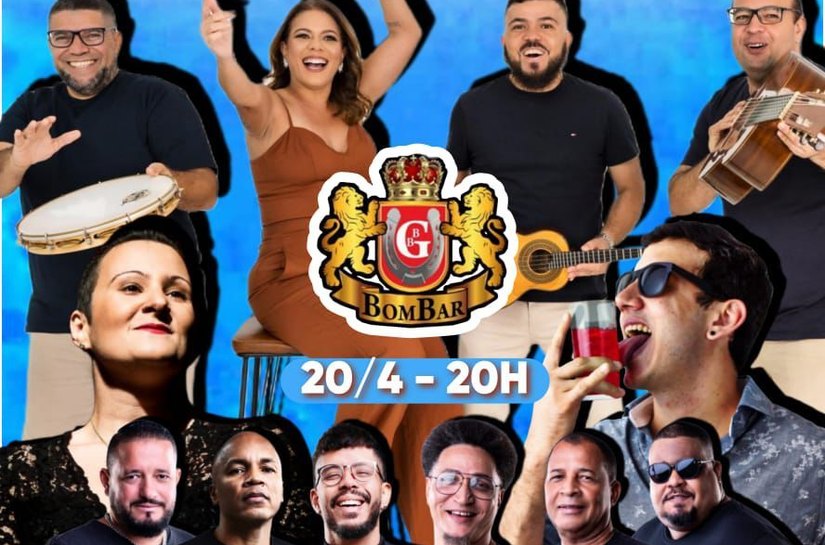 Véspera de feriado promete noite “bombástica” com muito samba e solidariedade