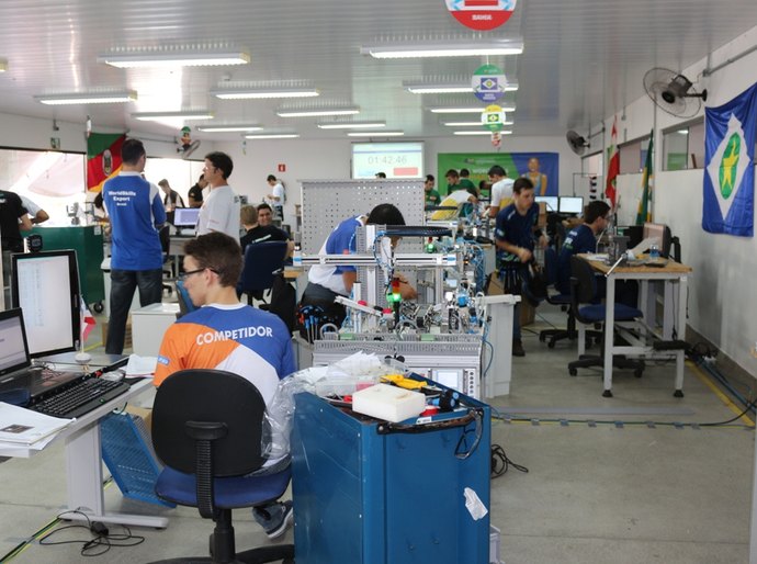Senai/AL sedia seletiva nacional da Worldskills