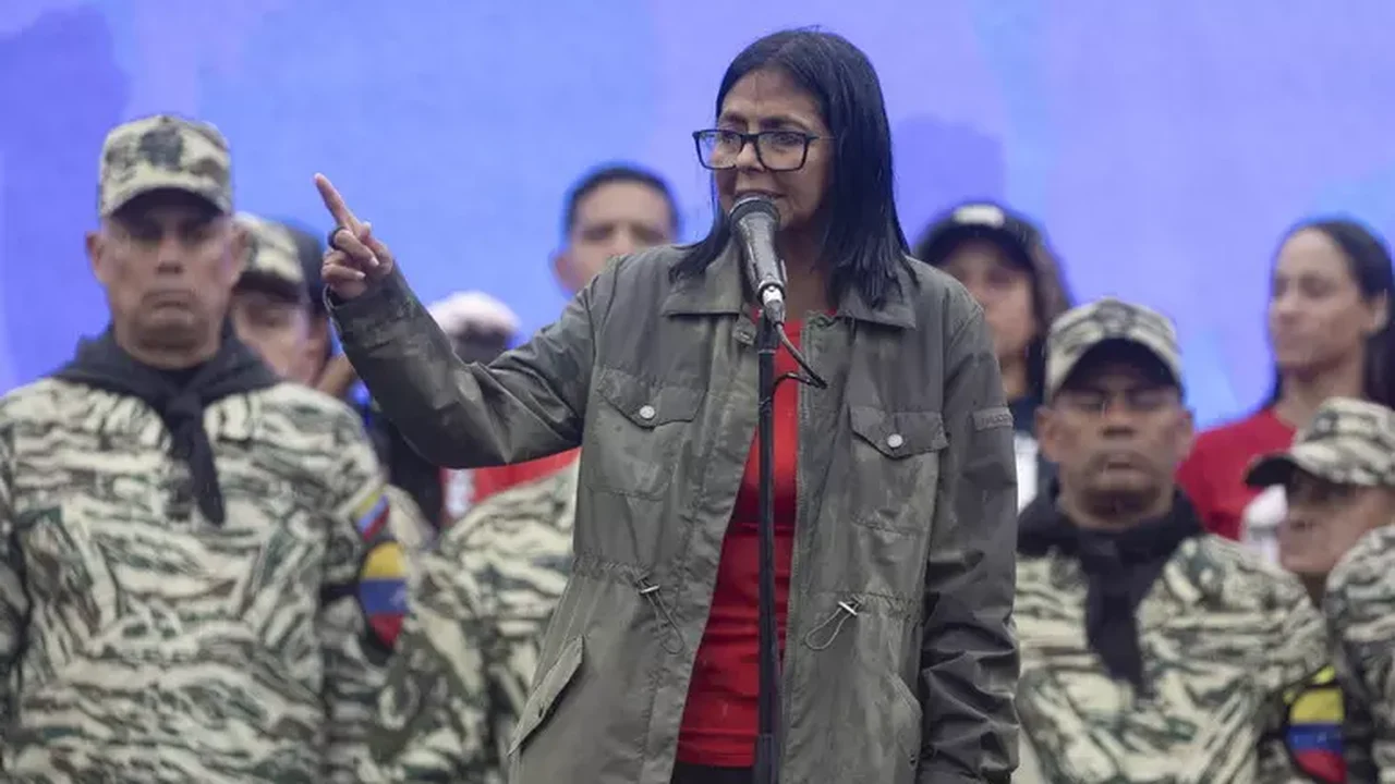 Delcy Rodríguez relança negociações para transição democrática na Venezuela
