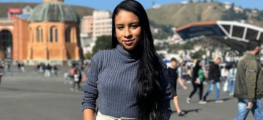 Franciele Silva vive na comunidade de Rio dos Macacos. Foto: acervo de família
