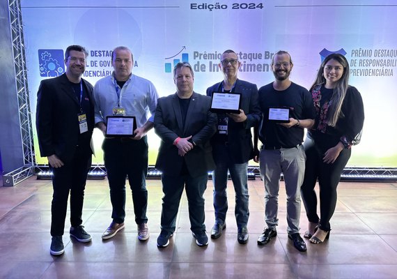 Alagoas recebe prêmios nacionais por excelência em governança, responsabilidade previdenciária e investimentos