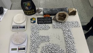 Apreensão de drogas  / Foto: Reprodução/PMSE