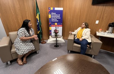 Ministra da Mulher visita Alagoas para implantar Fórum Estadual de Políticas para as Mulheres
