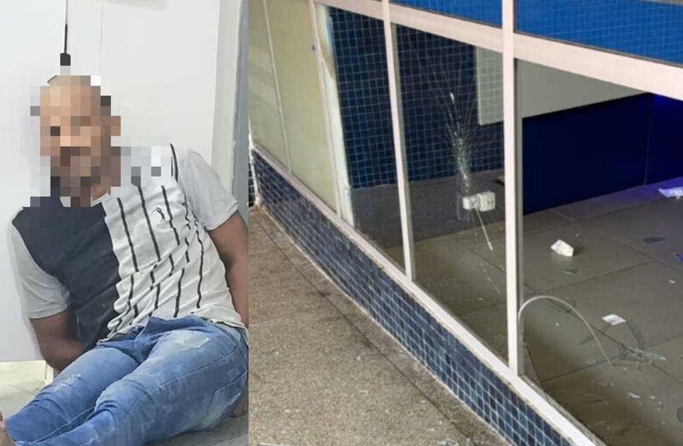 Azul e Branco Minimalista Brochura Médica Com Três Dobras / Foto: Foto: Reprodução Redes Sociais
