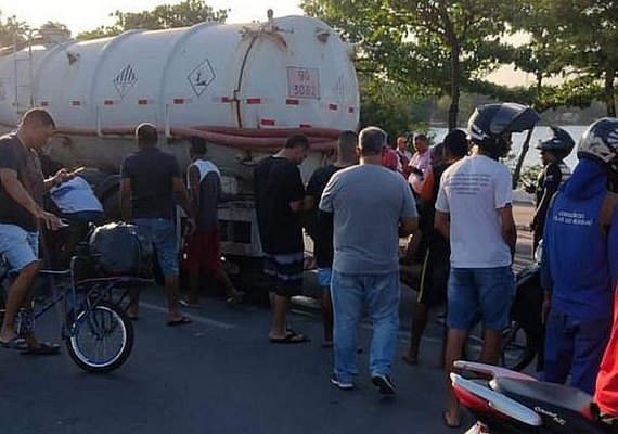 Homem sofre amputações traumáticas e morre em acidente na Levada
