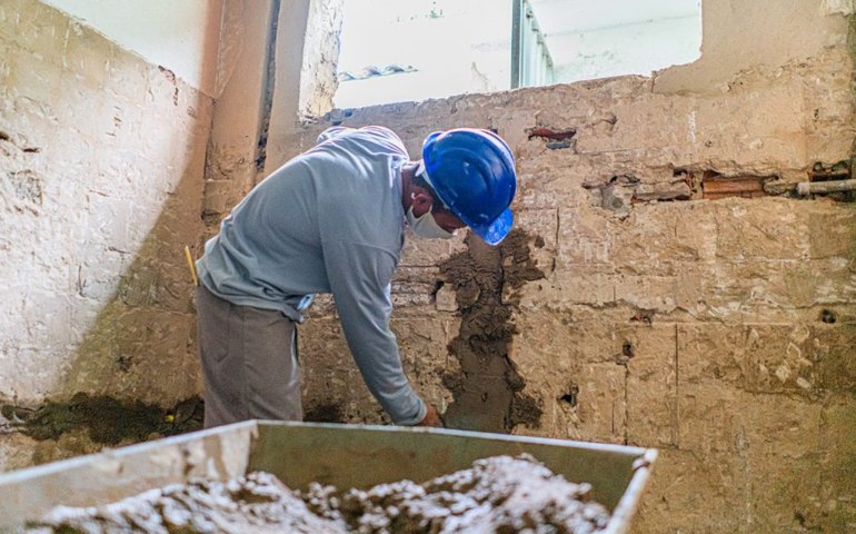 Obras de recuperação e ampliação do 5º Centro de Saúde seguem a todo vapor