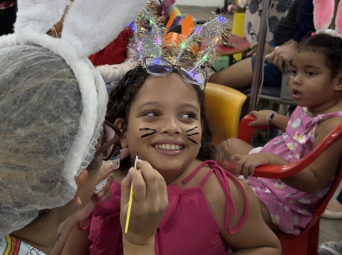Páscoa de esperança transforma rotina na Pediatria do HGE