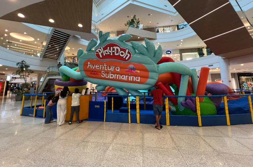 Parque Shopping anuncia programação especial de férias com circuito Play-Doh e atrações para toda a família