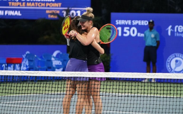 De volta às quadras, Luisa Stefani brilha e vence torneio de duplas de Chennai