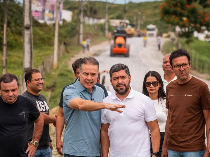 Renan Filho vistoria obras da BR-424 e destaca avanços após federalização da rodovia