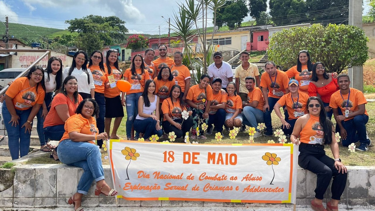 Contra o abuso e exploração sexual de crianças e adolescentes, Novo Lino realiza caminhada alusiva ao 18 de maio
