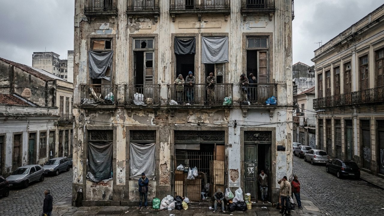 O Centro entre o recomeço e o abandono: de um lado novos investimentos, do outro imóveis históricos degradados