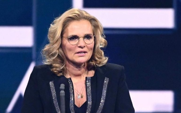 Sarina Wiegman, treinadora da Inglaterra feminina, é cotada na seleção inglesa masculina